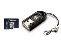 Micro memory MMMICROSDHC4/8GB-READER